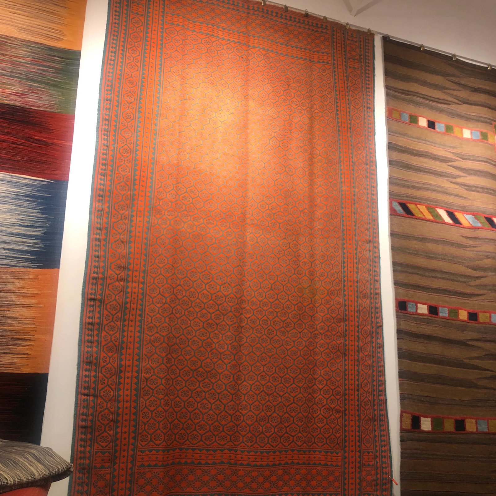 Vintage Scandinavian Style Kilim Rug - 5'5'' * 9'4'' - 11