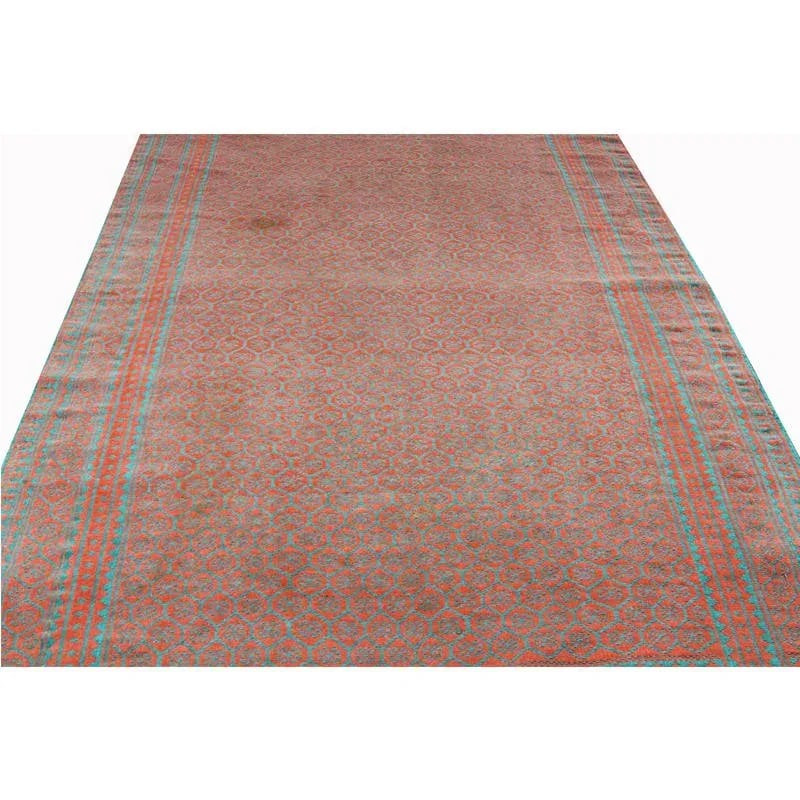 Vintage Scandinavian Style Kilim Rug - 5'5'' * 9'4'' - 4