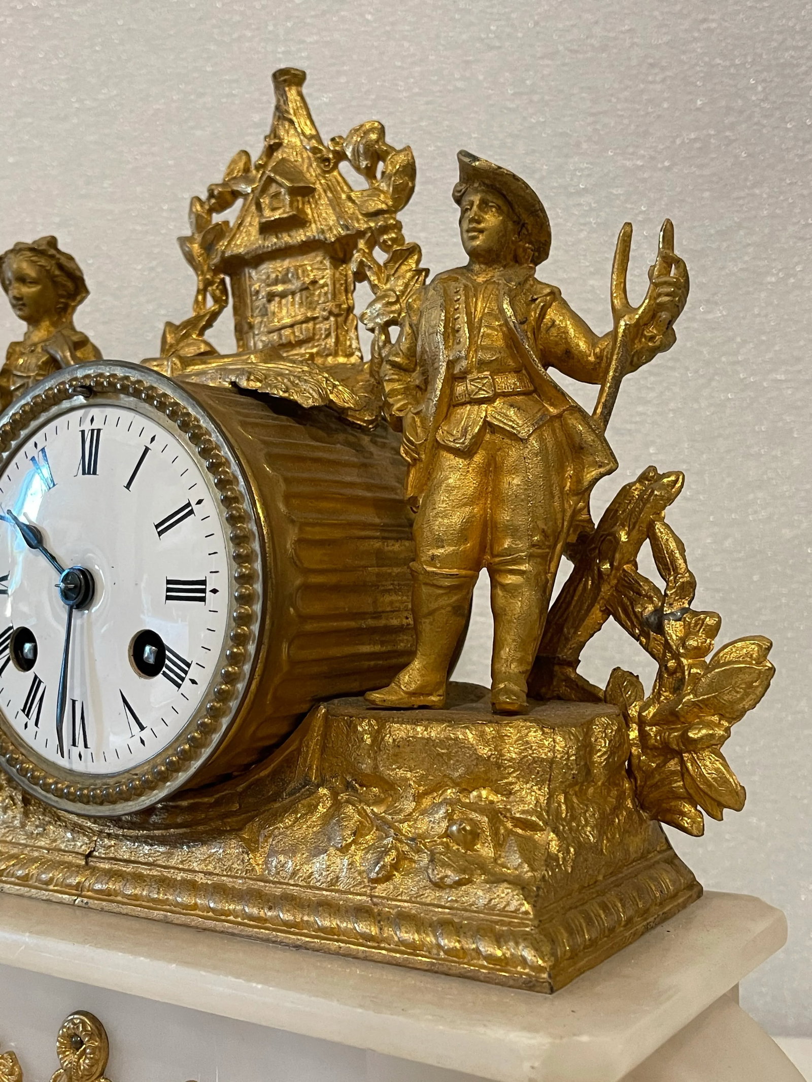 Mid-19th Century Napoleon III French Clock - 4