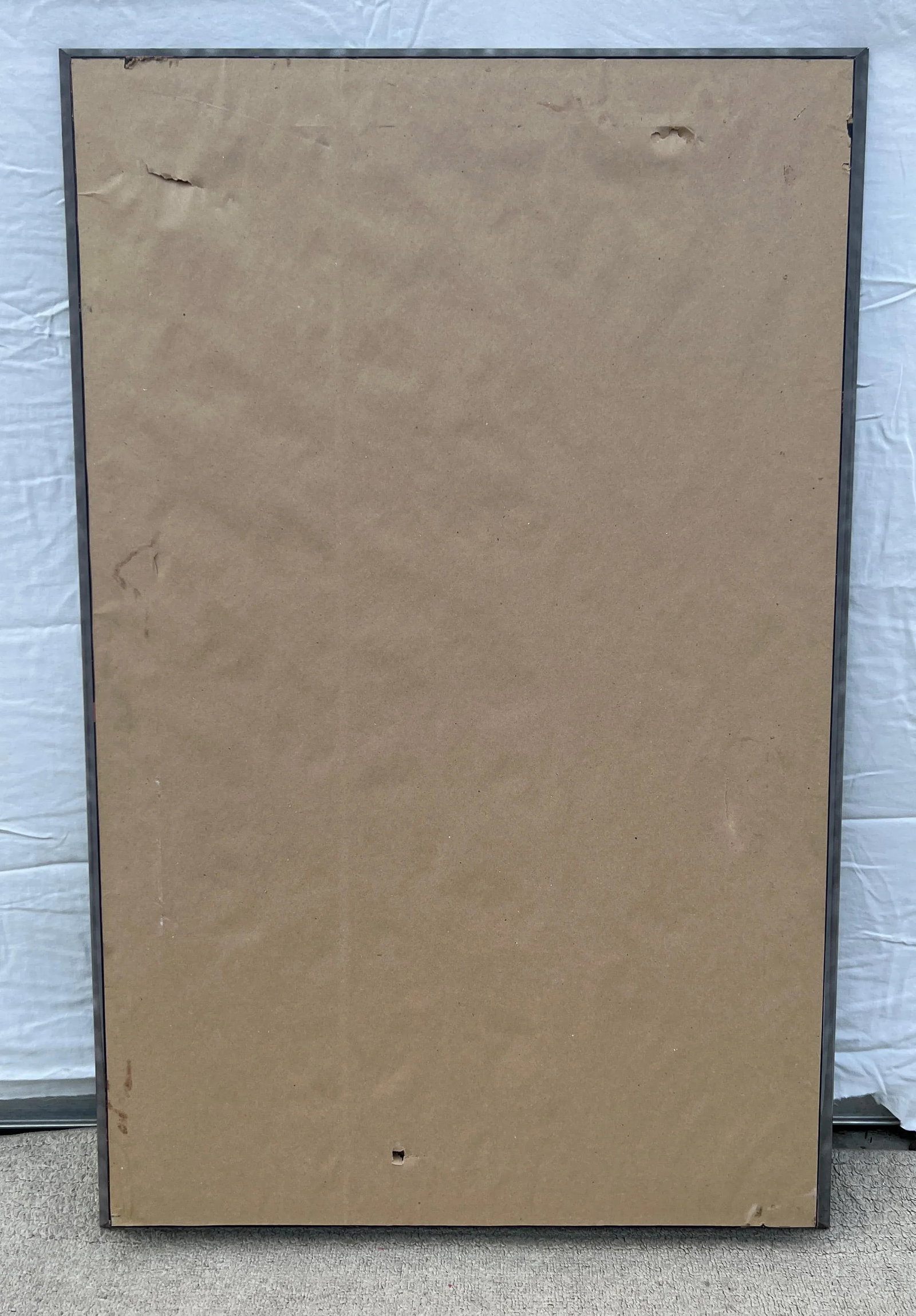 Large Lacquer Roma Moulding Italian Contemporary Mirror - 10