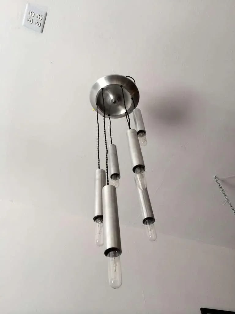 Italian 1970s Cascading Chandelier - 7