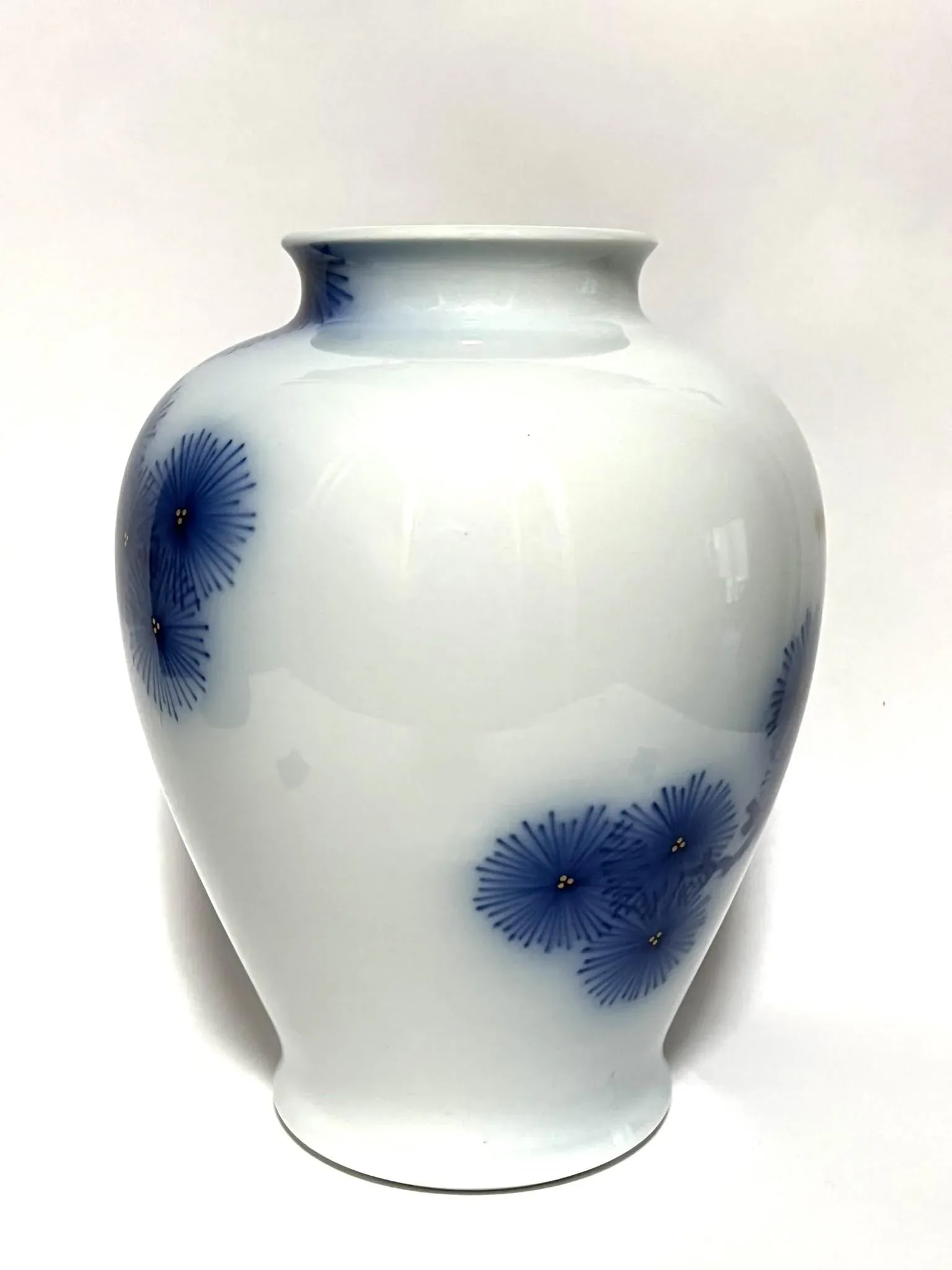 Fukugawa Porcelain Vase With Two Birds - 4