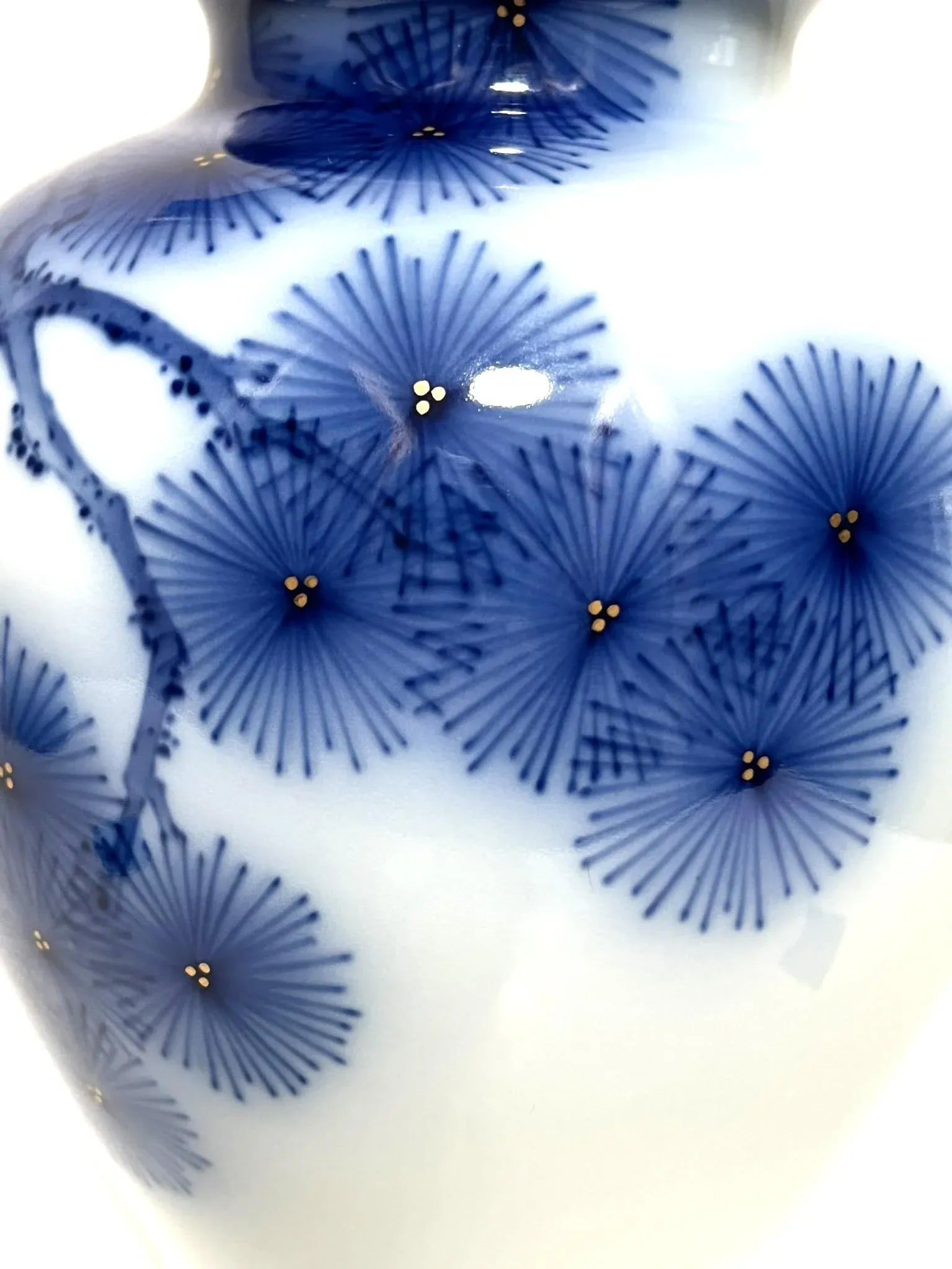 Fukugawa Porcelain Vase With Two Birds - 8