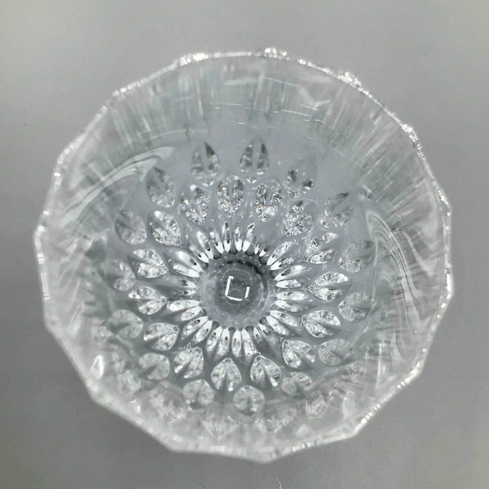French Crystal Bretagne Fluted Stem Wine Glasses-Set of 12 - 10