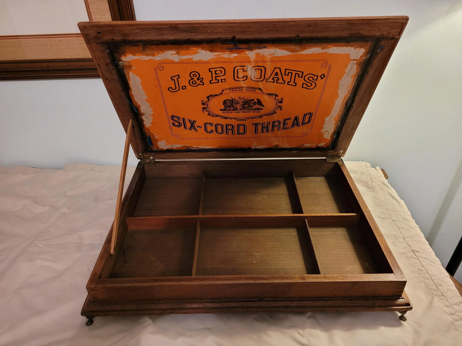 Late 19th Century Chess/Checkers Game Board With Storage - 7
