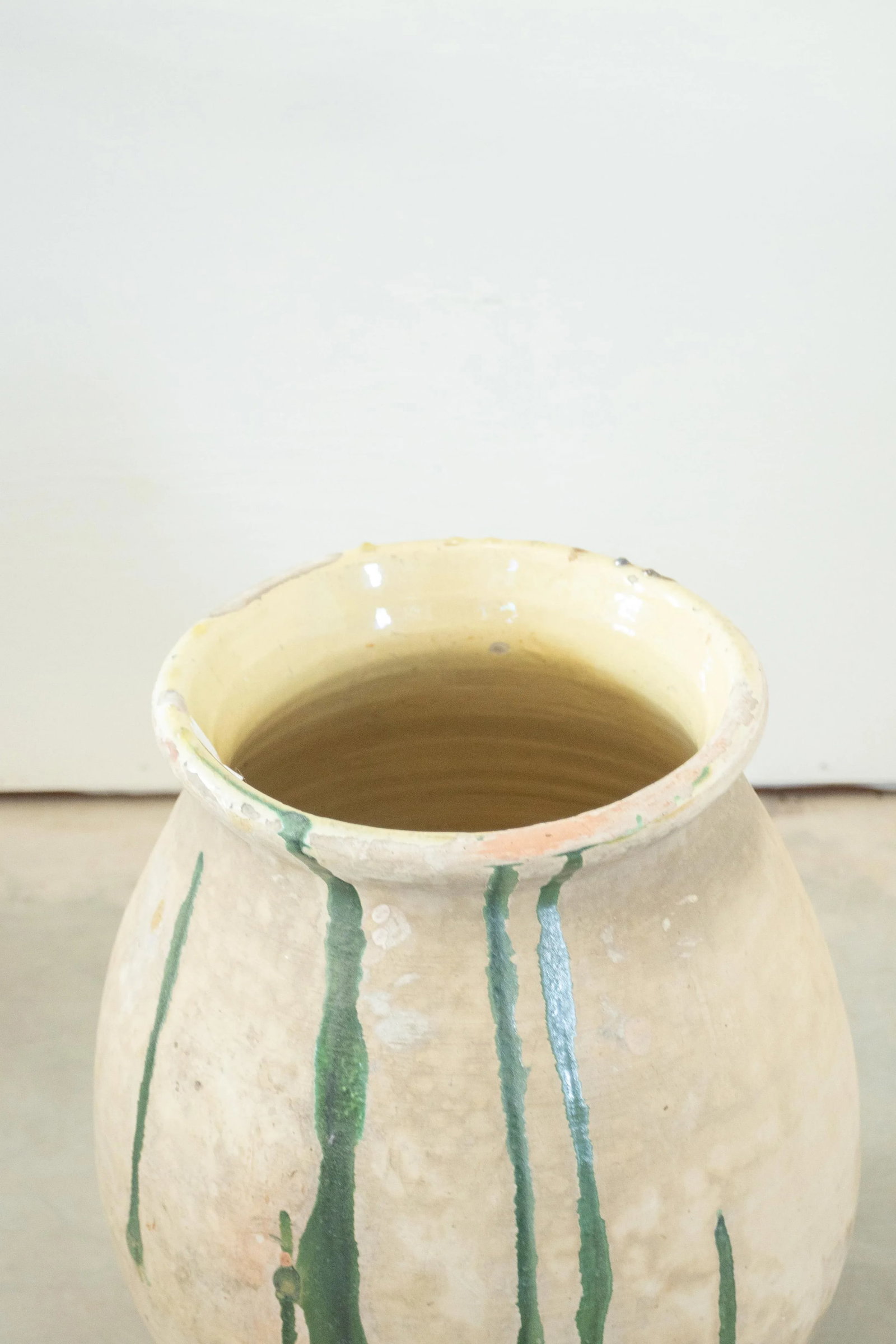19th Century French Olive Jar - 2