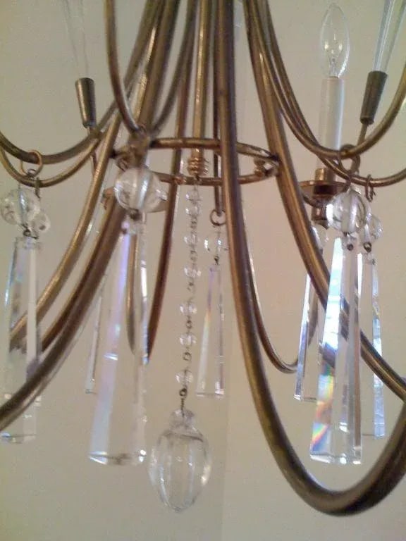 A 50s American Regency Chandelier - 3
