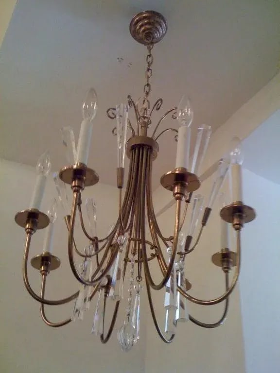 A 50s American Regency Chandelier - 6