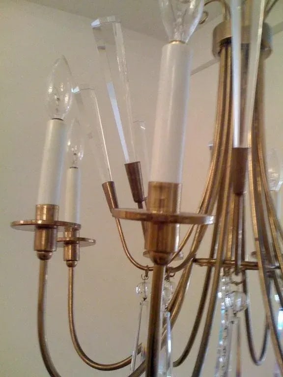 A 50s American Regency Chandelier - 8