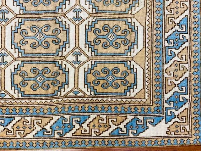 Vintage Turkish Kazak Rug - 2