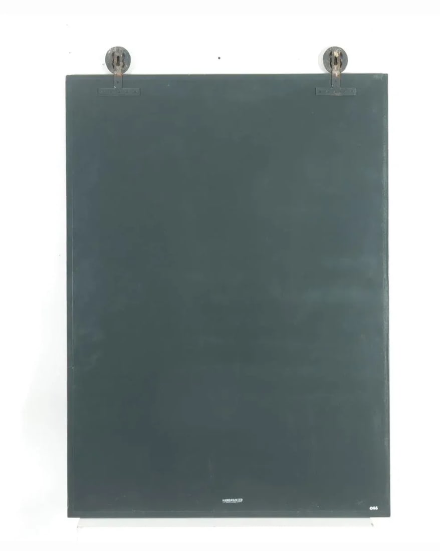 1980s Monumental English Coat of Arms Panel Painted Canvas on Panel by Maitland Smith - 7