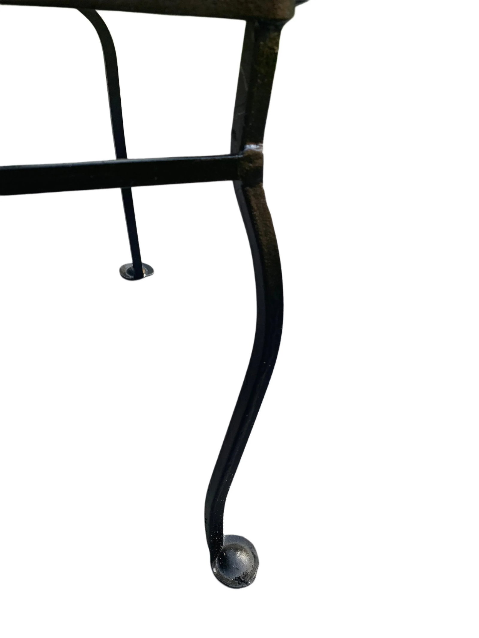 Vintage Salterini Wrought Iron Outdoor Patio Dining Chair, Attributed - 9