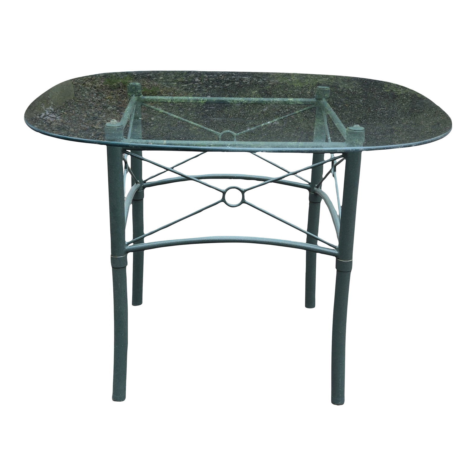 Late 20th Century Giacometti Style Outdoor Patio Table (1 of 9)
