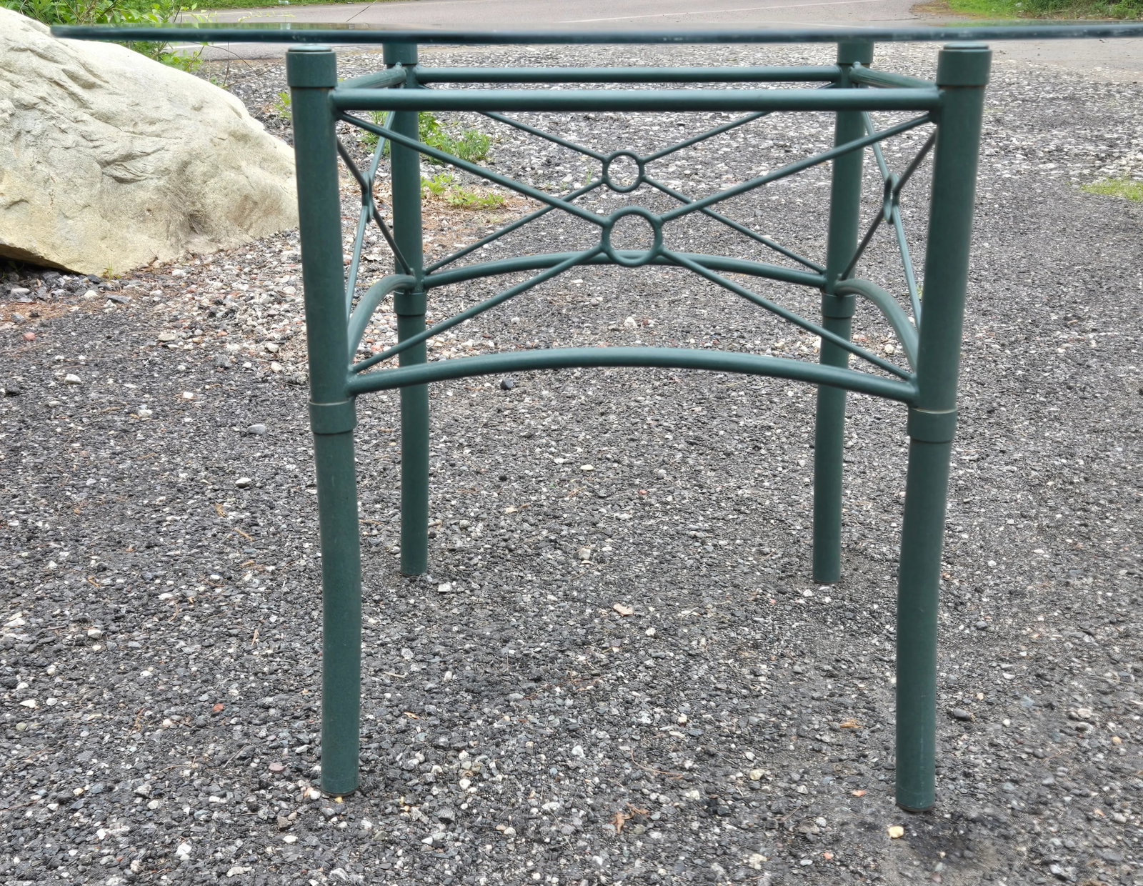 Late 20th Century Giacometti Style Outdoor Patio Table - 2