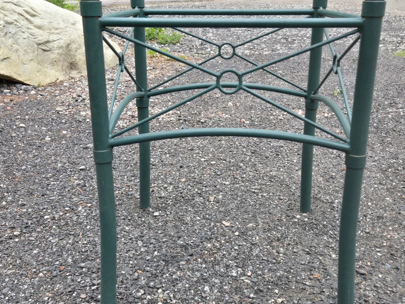 Late 20th Century Giacometti Style Outdoor Patio Table - 6