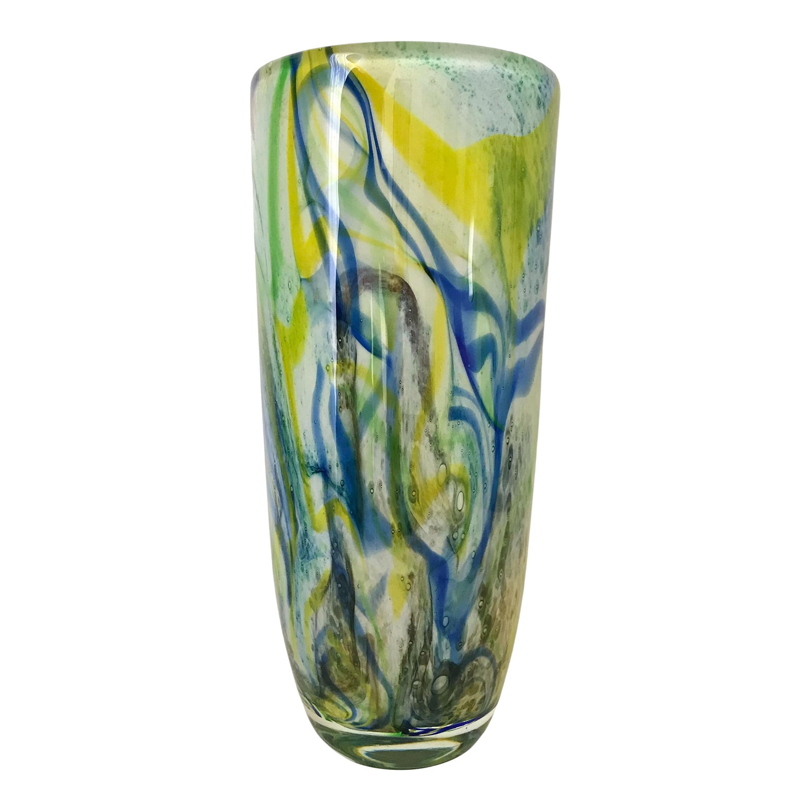 Multicolored Glass Vase (1 of 5)