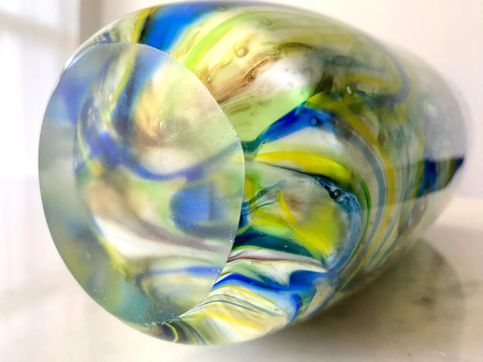 Multicolored Glass Vase - 5