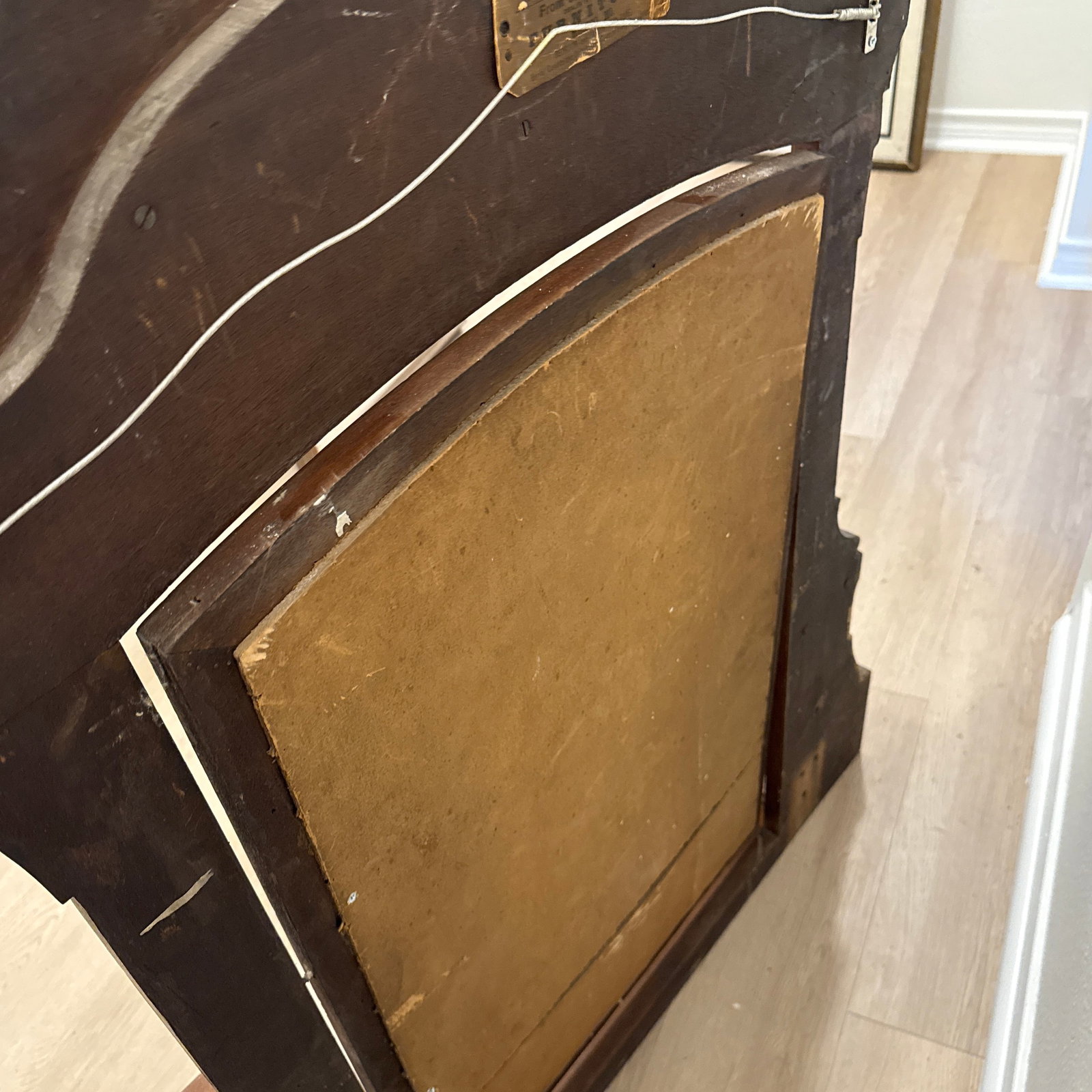 Victorian Eastlake-Style Carved Walnut Wall Mirror With Shelves & Storage Boxes - 10