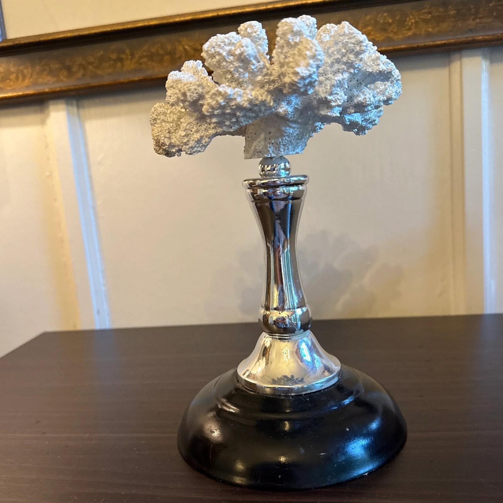 Faux Coral Specimen on Stand - 5