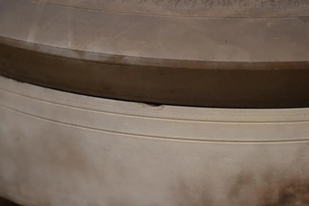 Mid Century Covered Pottery Bowl - 5