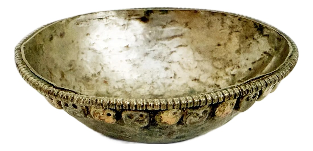 Early 20th Century Tibetan Offering Bowl (1 of 7)