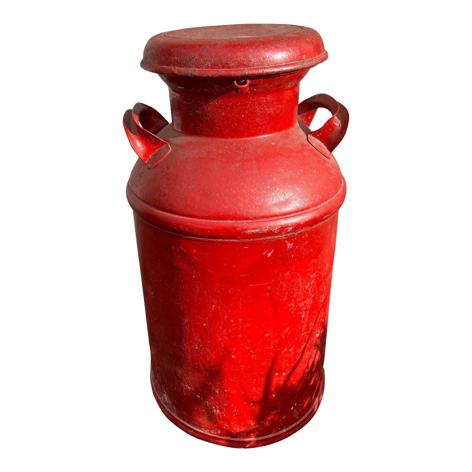 Vintage Milk Can Painted