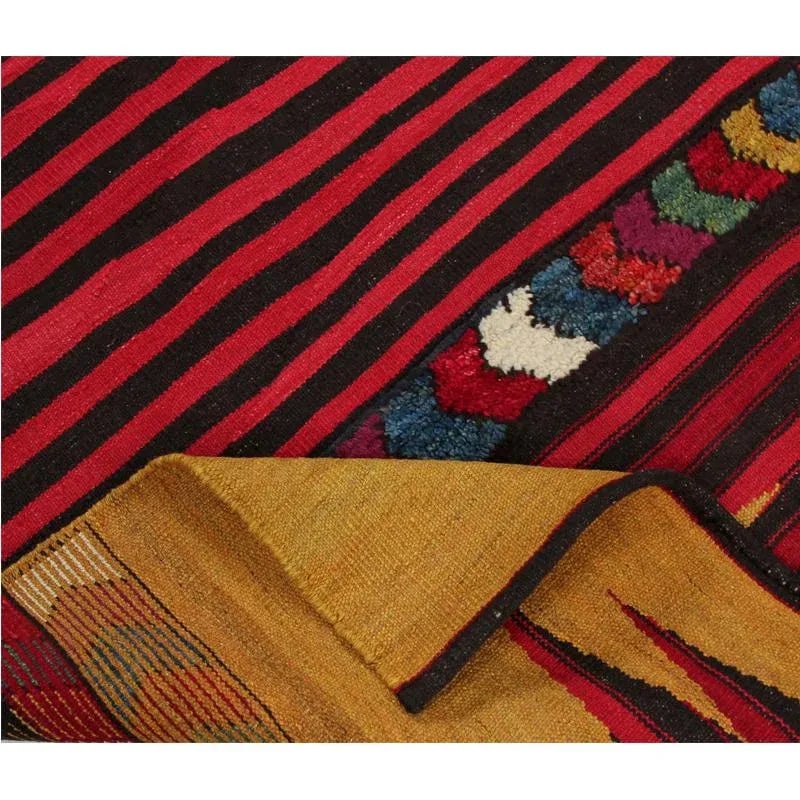 Handwoven Scandinavian Style Persian Kilim Area Rug - 4' * 5'11'' - 3