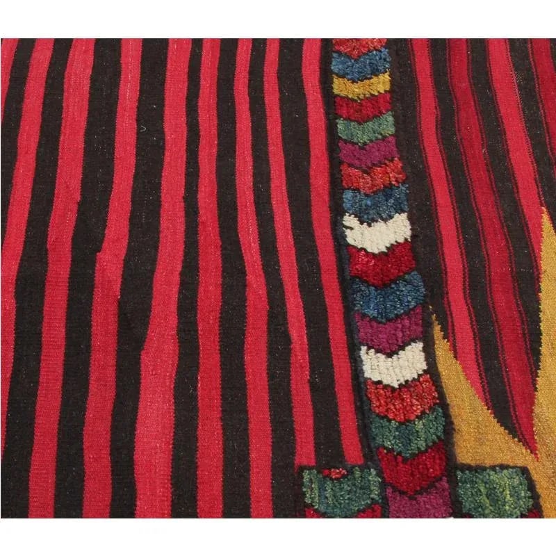 Handwoven Scandinavian Style Persian Kilim Area Rug - 4' * 5'11'' - 7