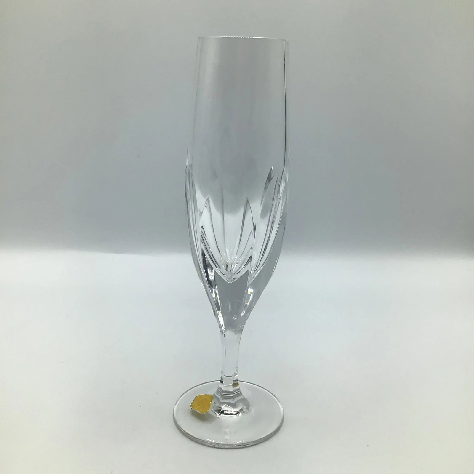 Vintage German Nachtmann Crystal Champagne Flutes "Sonja"-Set of 7 - 4