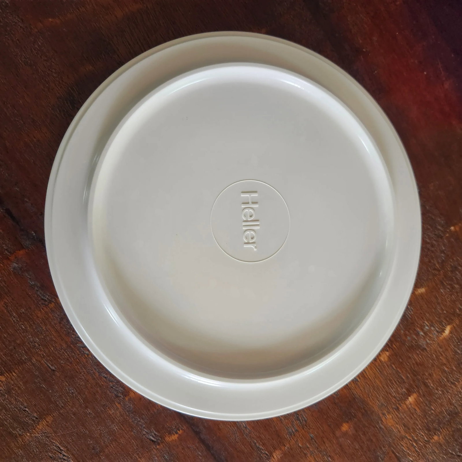 Vintage Heller Massimo Vignelli Set of 22 Stackable Plates and Trays Blue, Red, White, Picknick - 2