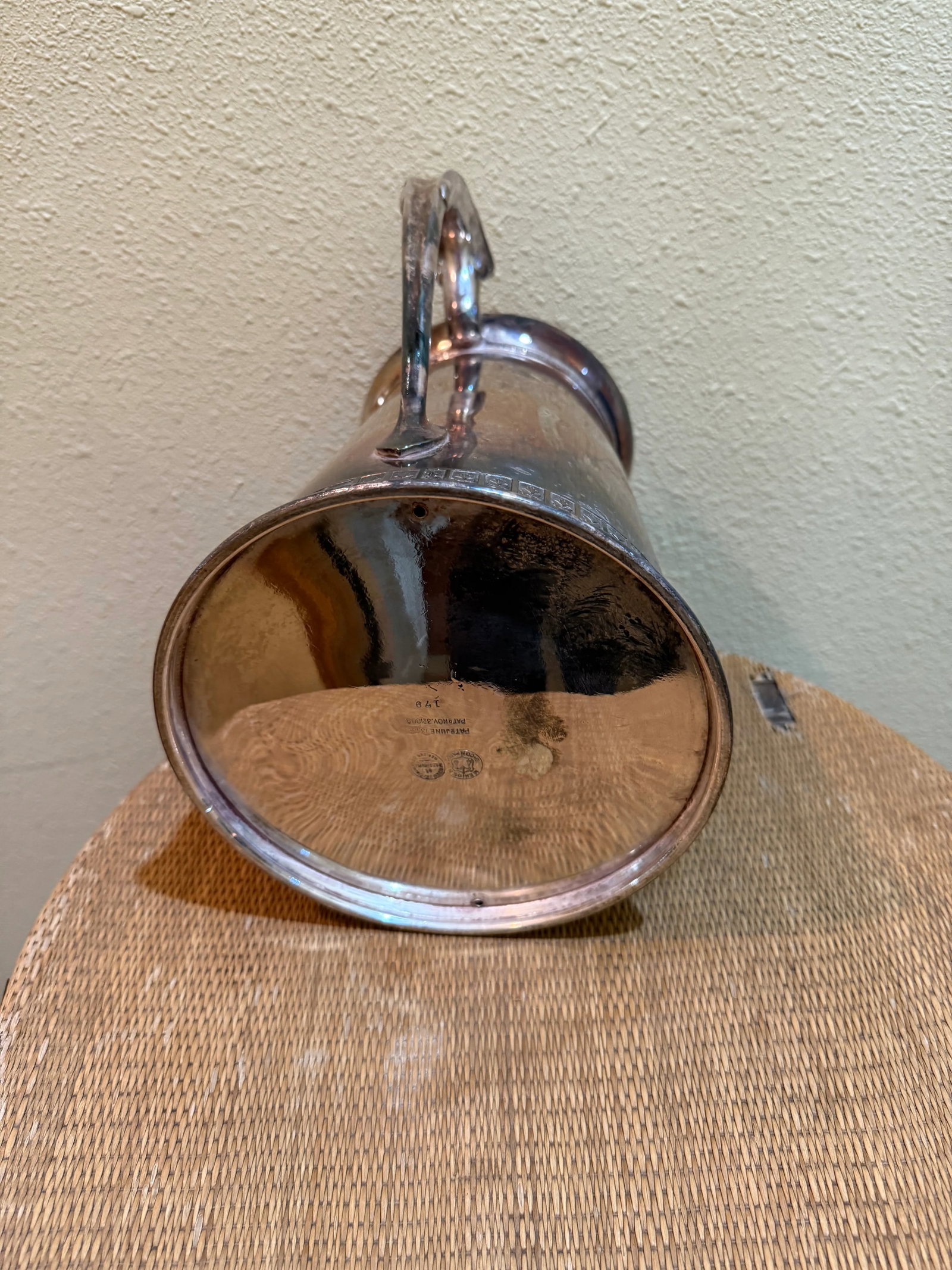 Late 19th Century Victorian Silver-Plate Insulated Water Pitcher - 4
