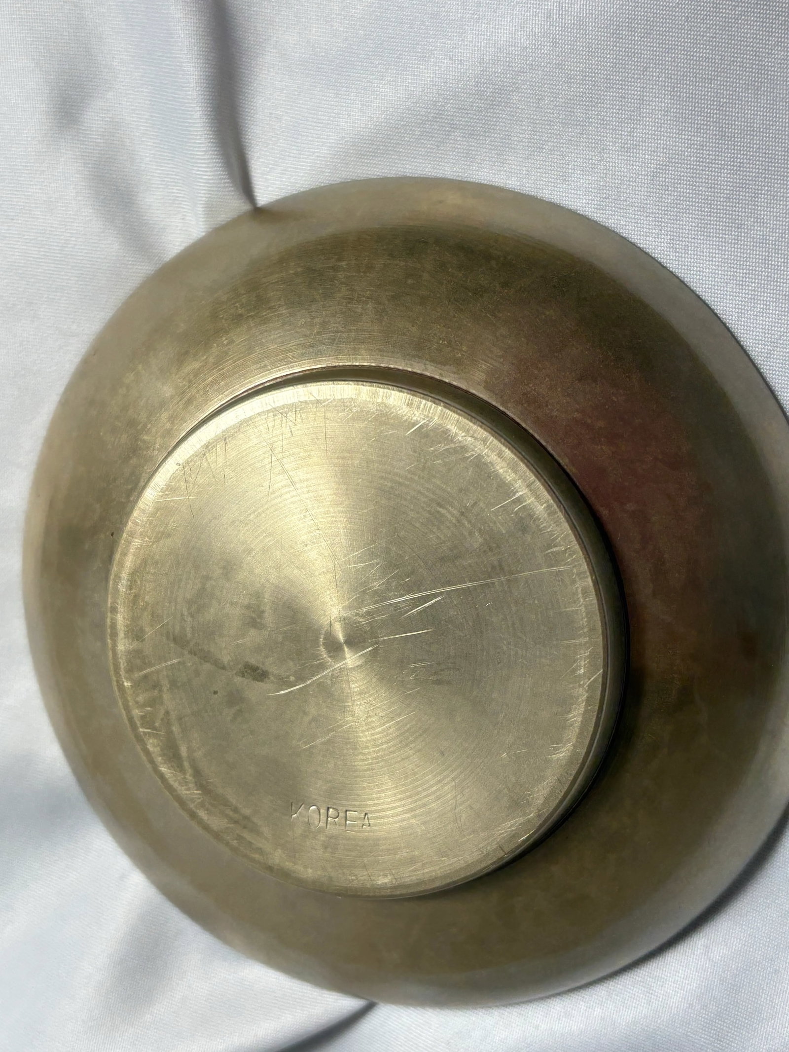 Diminutive Vintage 12 Month Zodiac Brass Bowl - 2