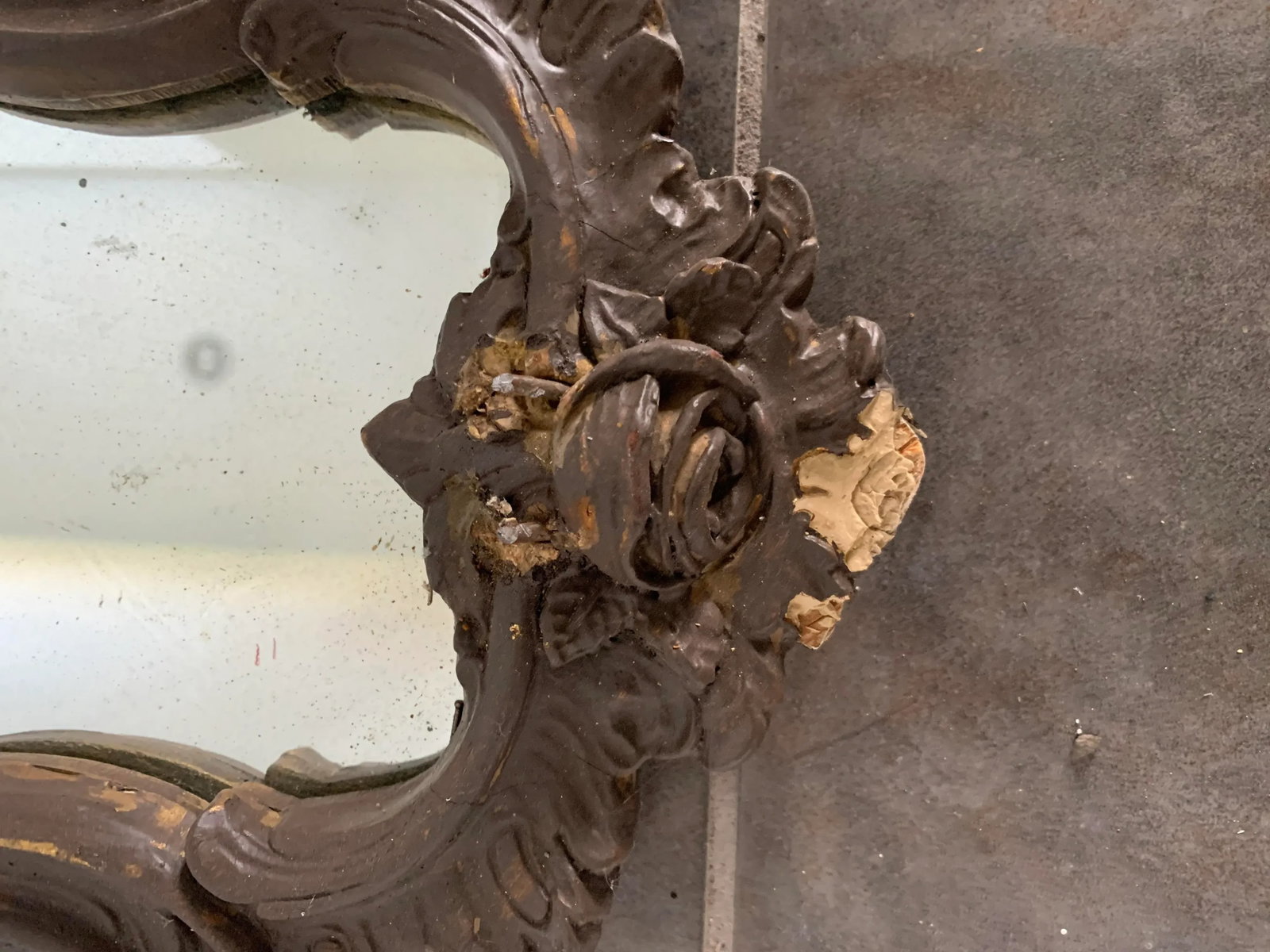 Antique French Rococo Mirrors - a Pair - 2