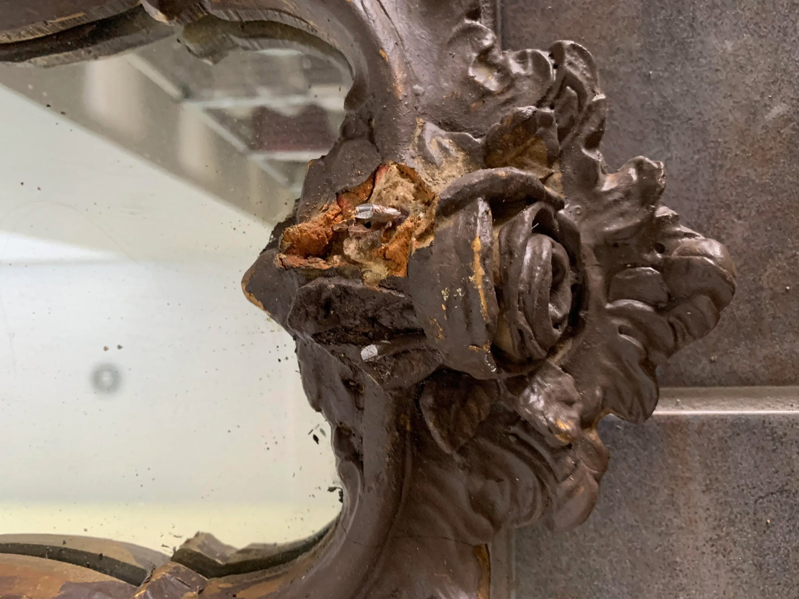 Antique French Rococo Mirrors - a Pair - 3