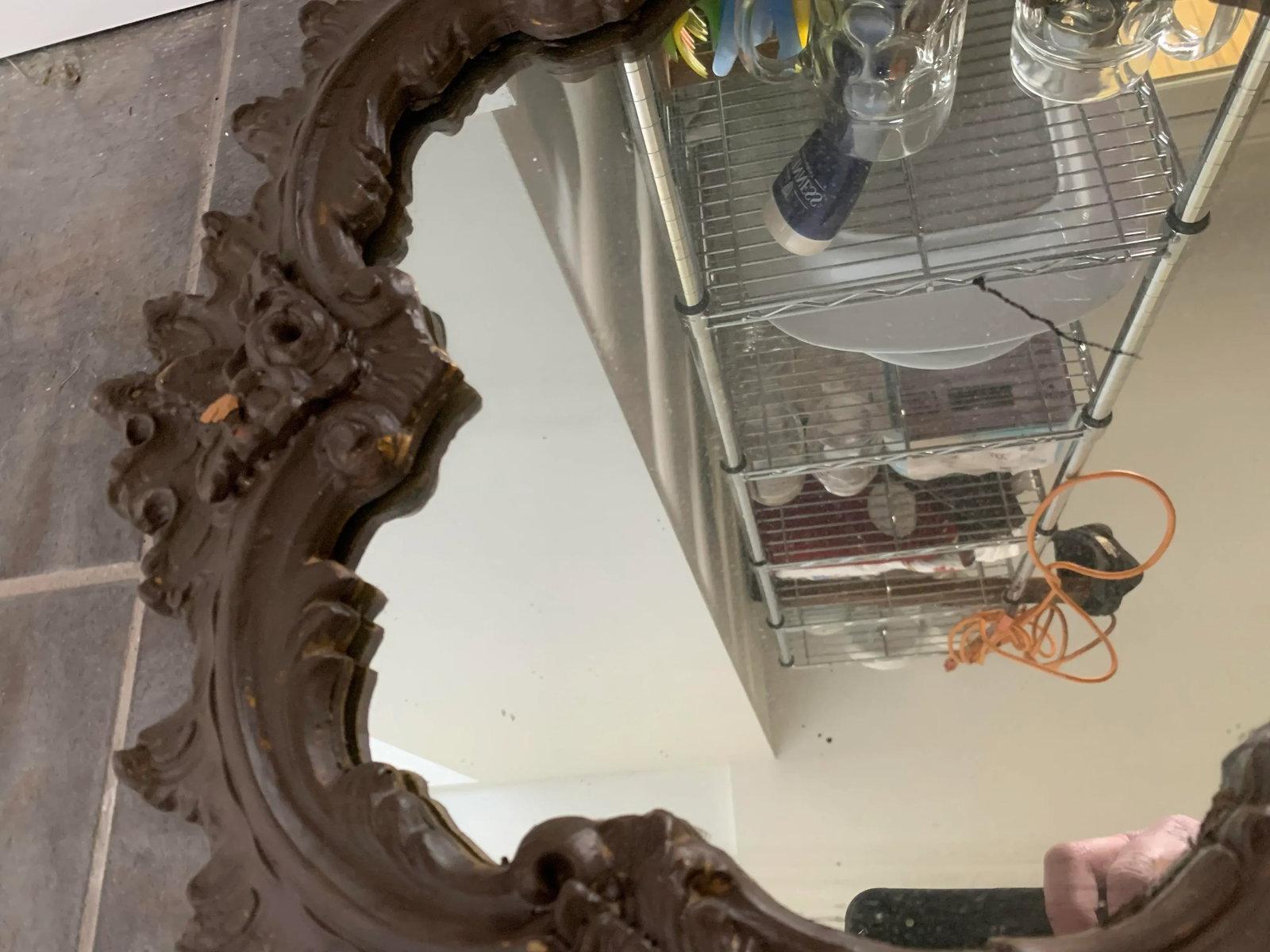 Antique French Rococo Mirrors - a Pair - 4