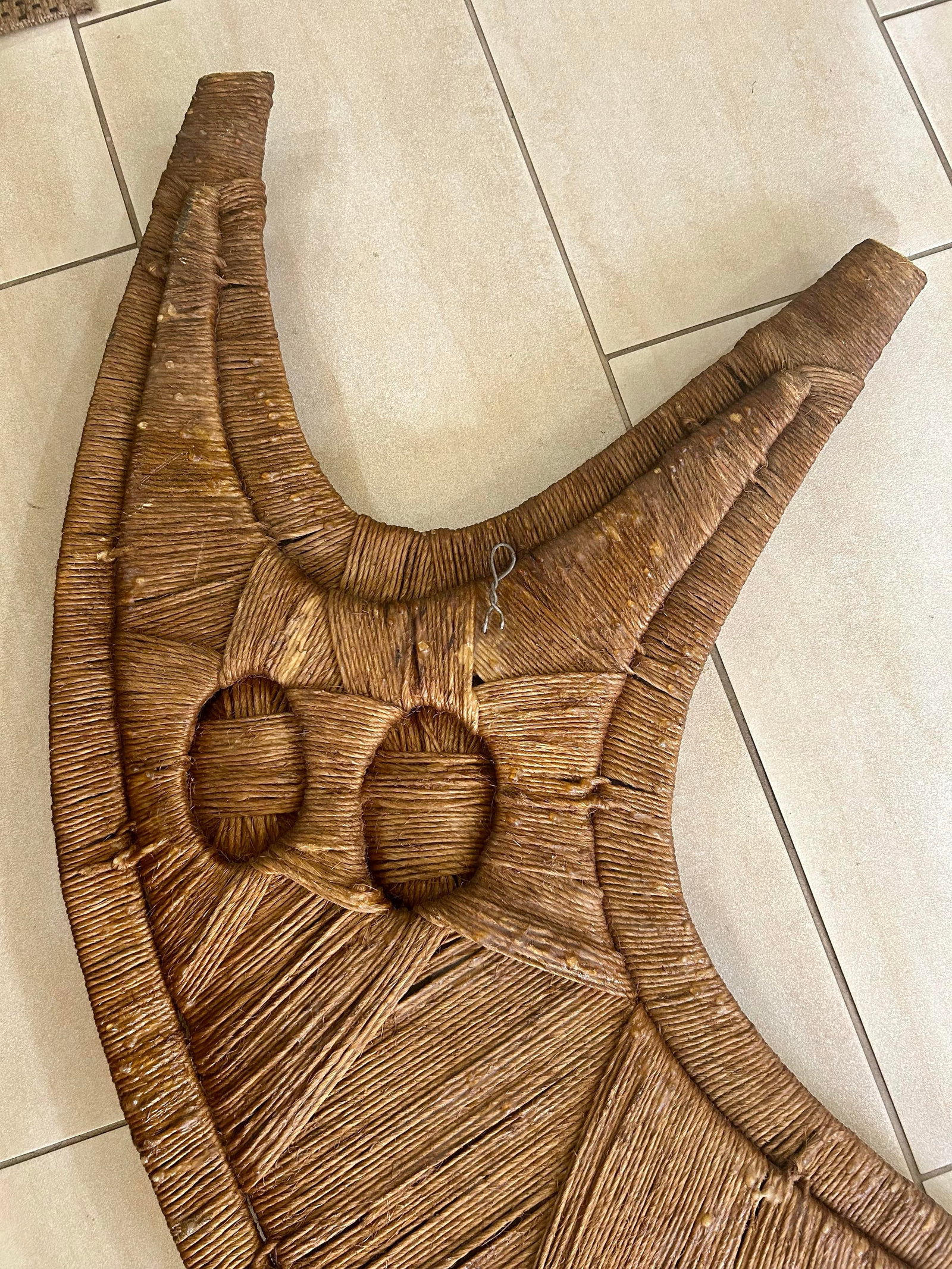 Large, George R. Bucher, String/Twine Wall Hanging/Art Sculpture, 1960's - 5