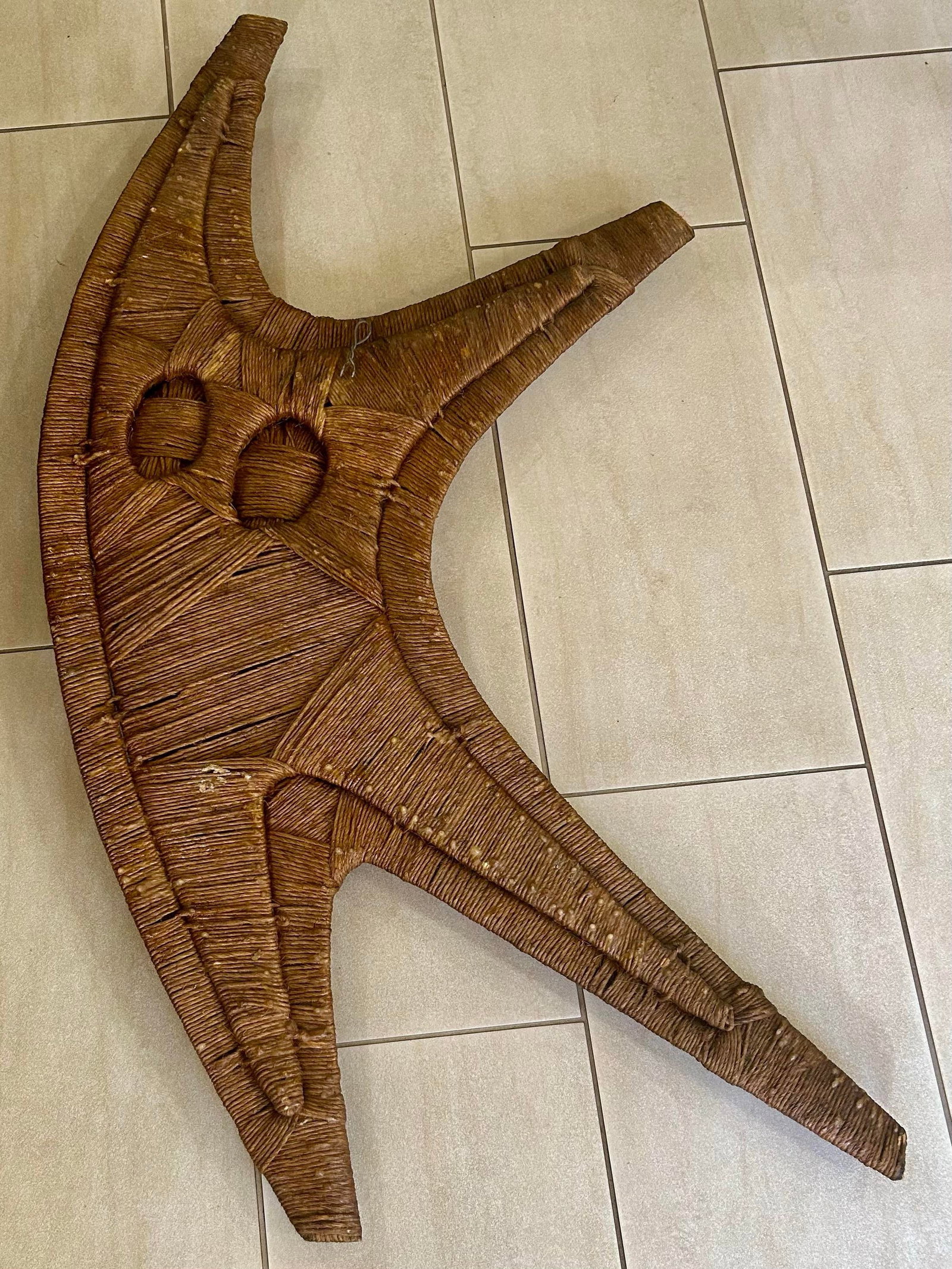 Large, George R. Bucher, String/Twine Wall Hanging/Art Sculpture, 1960's - 7