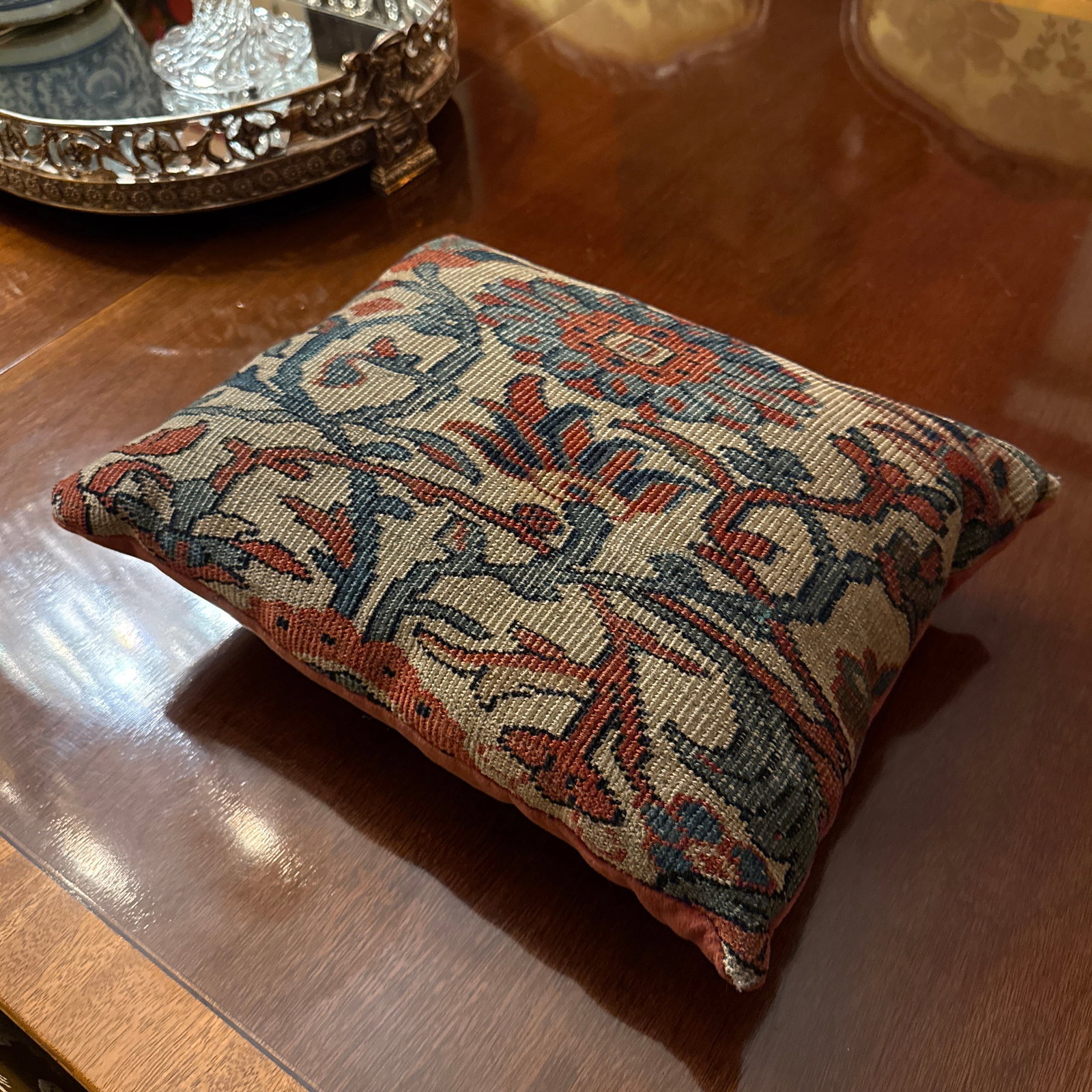 Custom Antique Persian Rug Pillow - 2