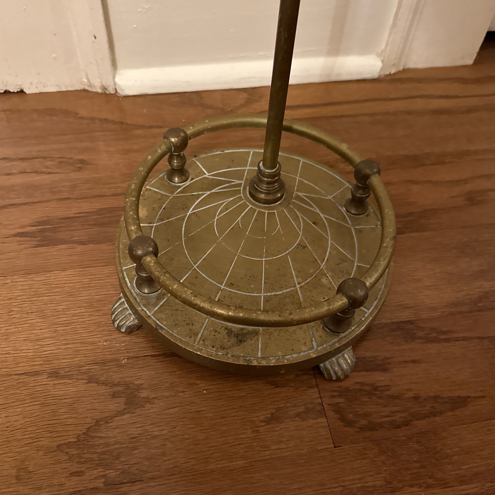 Late 19th Century Brass Georgian Style Umbrella Stand - 4