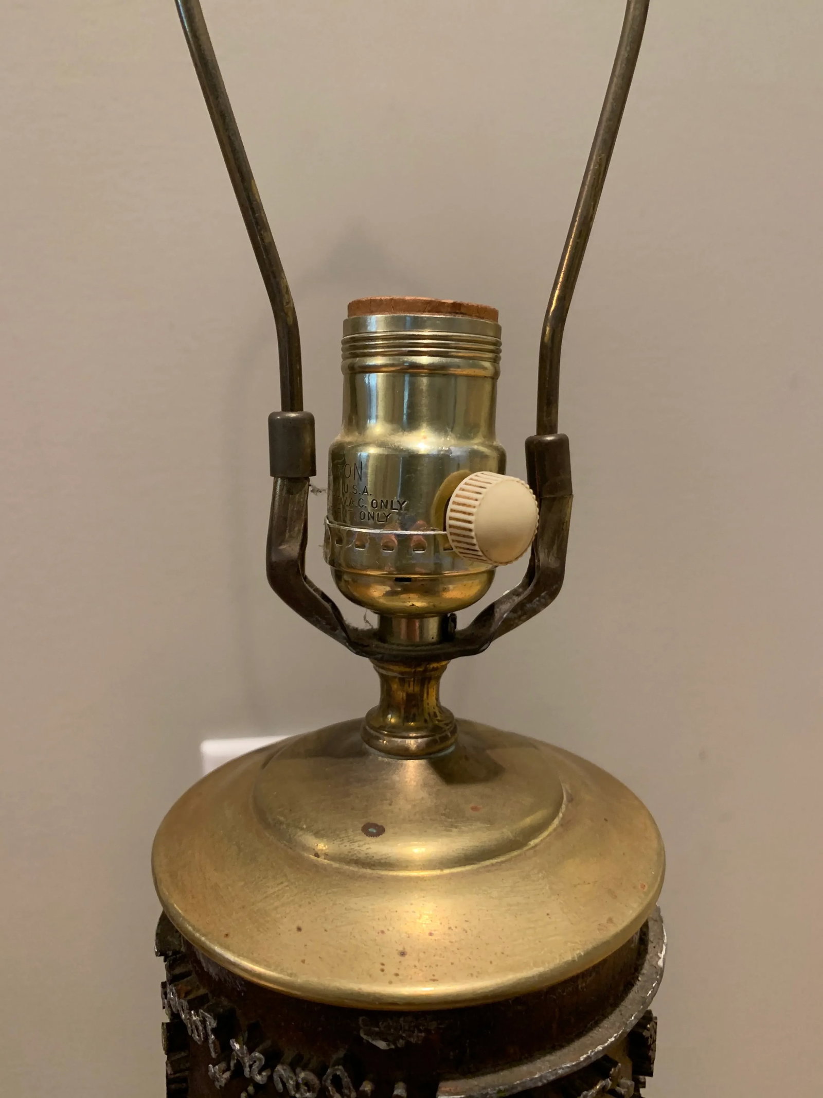 Vintage Danish Modern Wallpaper Roller Lamp by Dansk - 5