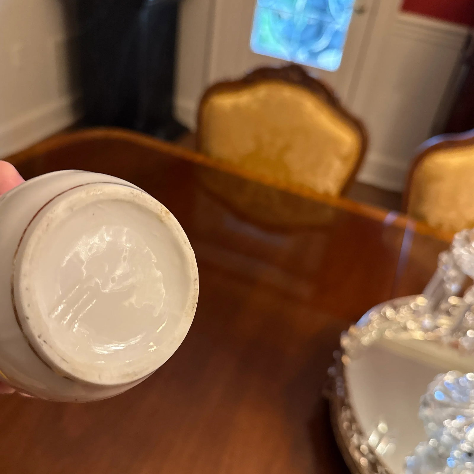 Mid 19th Century Old Paris Porcelain Covered Sugar - 6