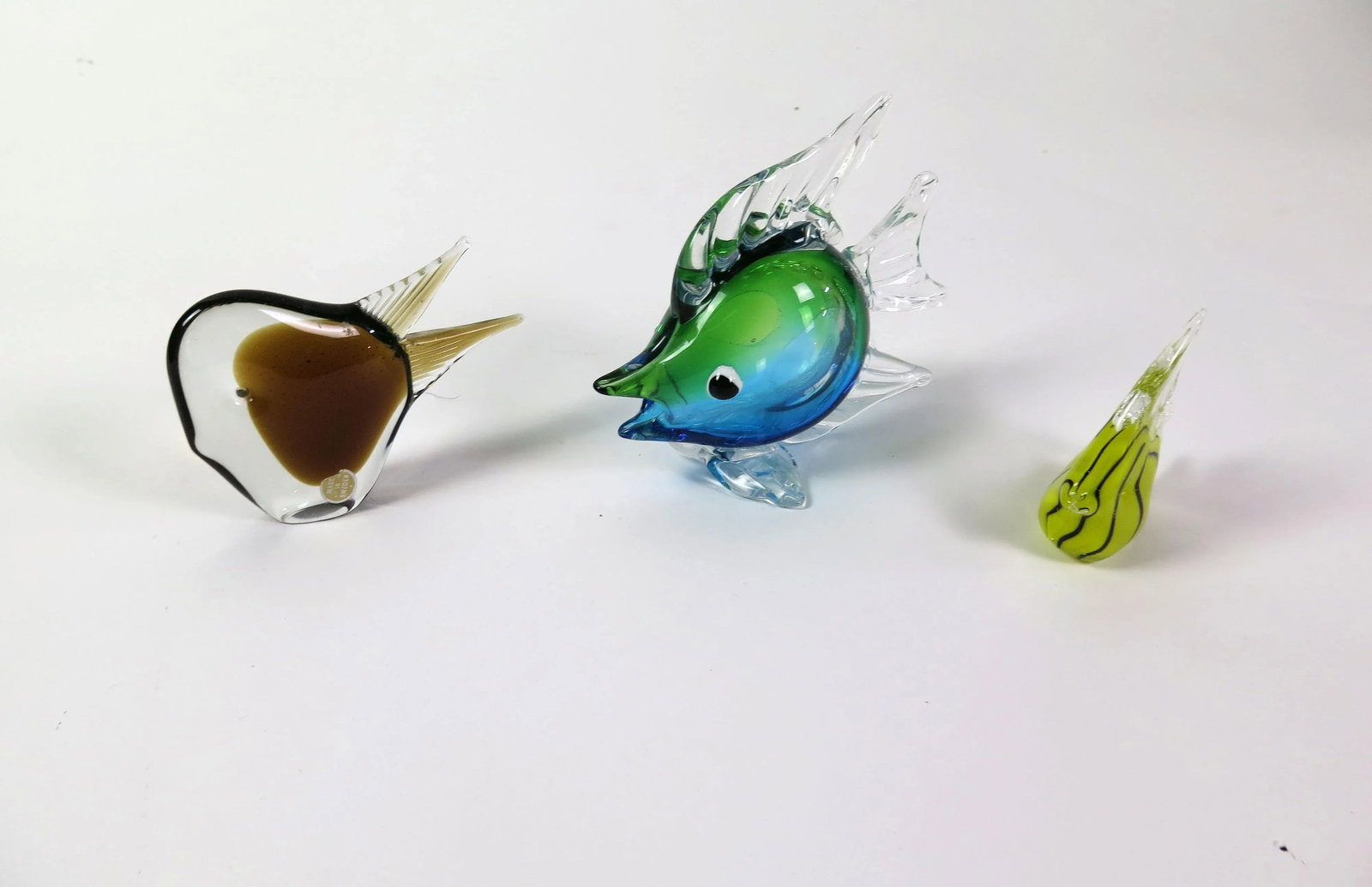 1960s Murano Glass Fish - Set of 3 - 4