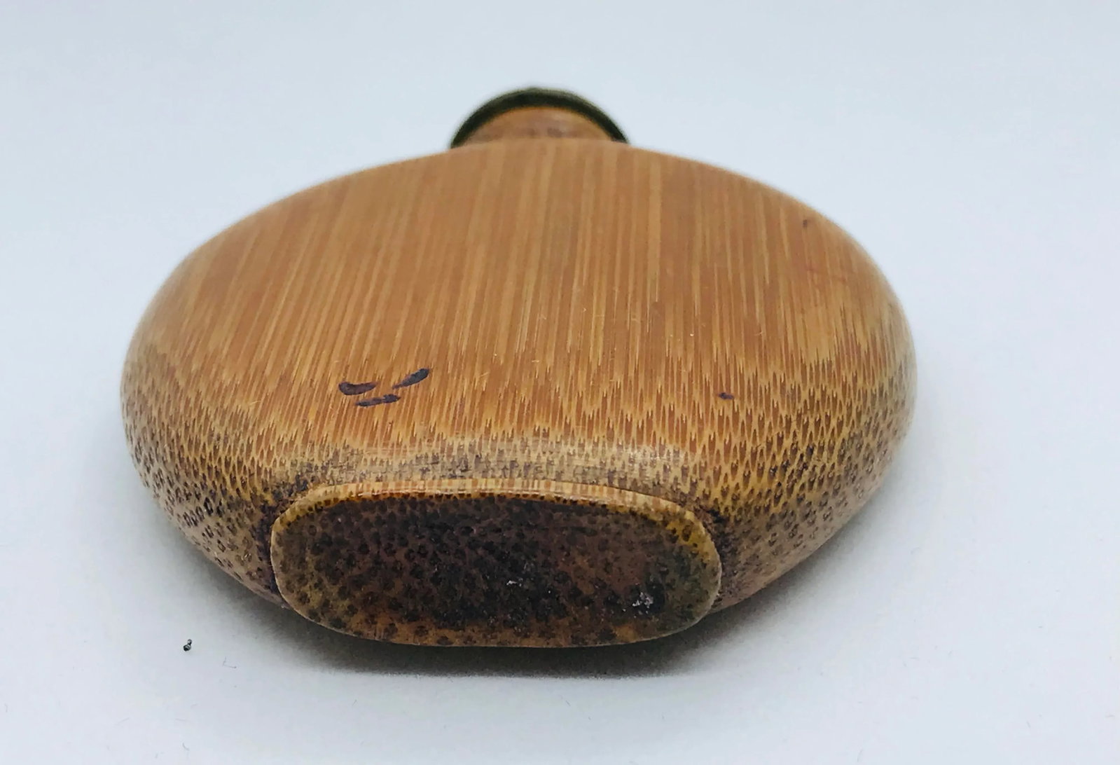 Antique 1920s Bamboo Snuff Bottle - 10