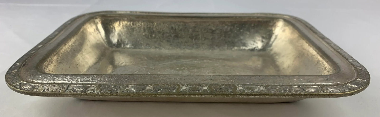 Vintage Waldorf Astoria Small Silverplate Tray - 2