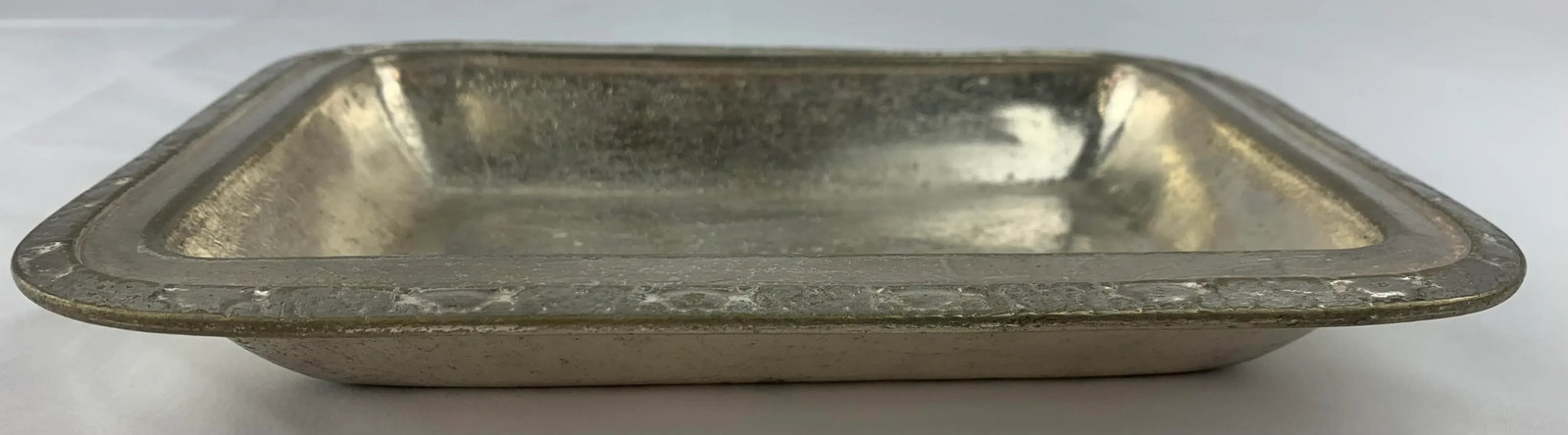 Vintage Waldorf Astoria Small Silverplate Tray - 3