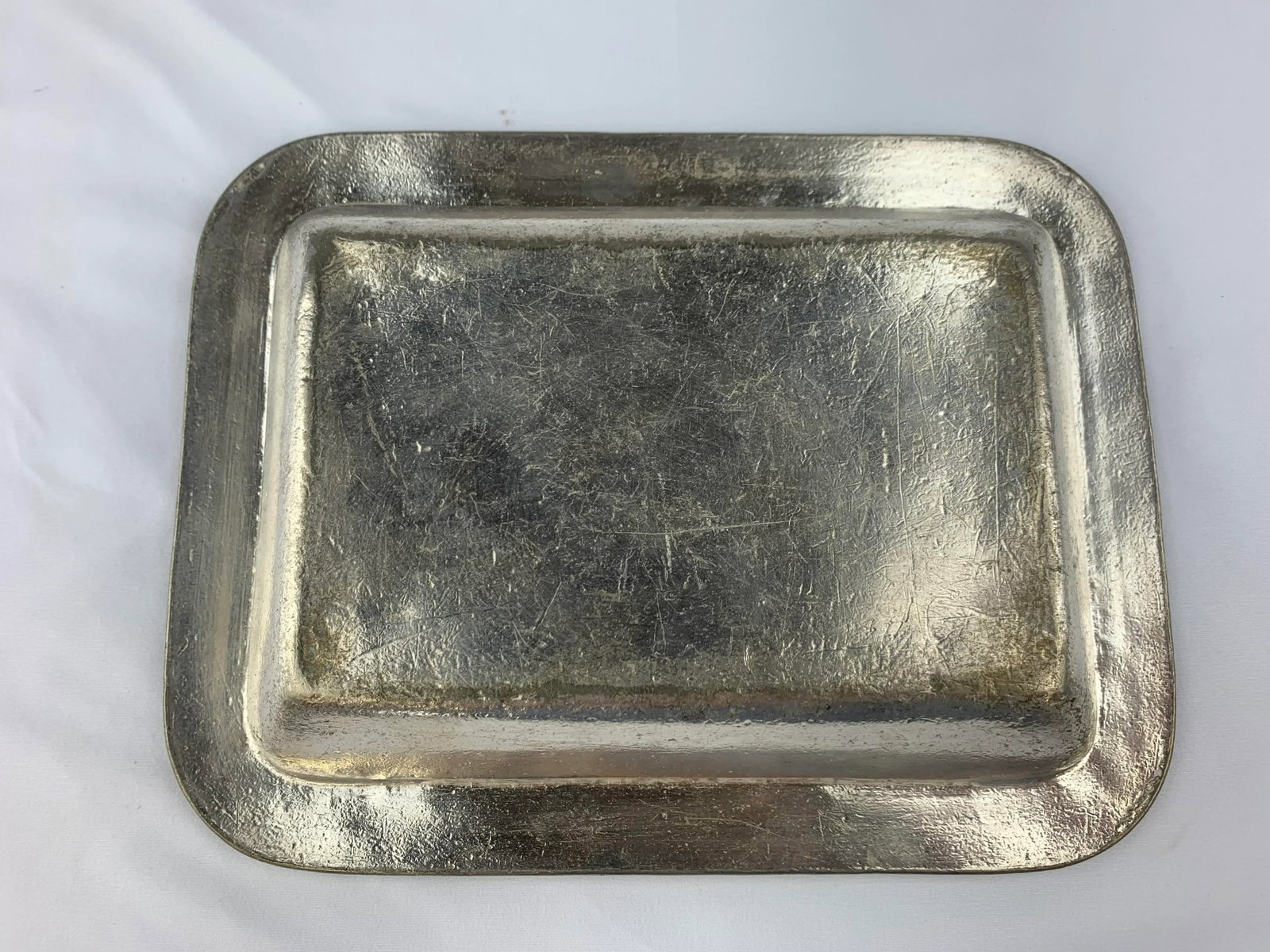 Vintage Waldorf Astoria Small Silverplate Tray - 6