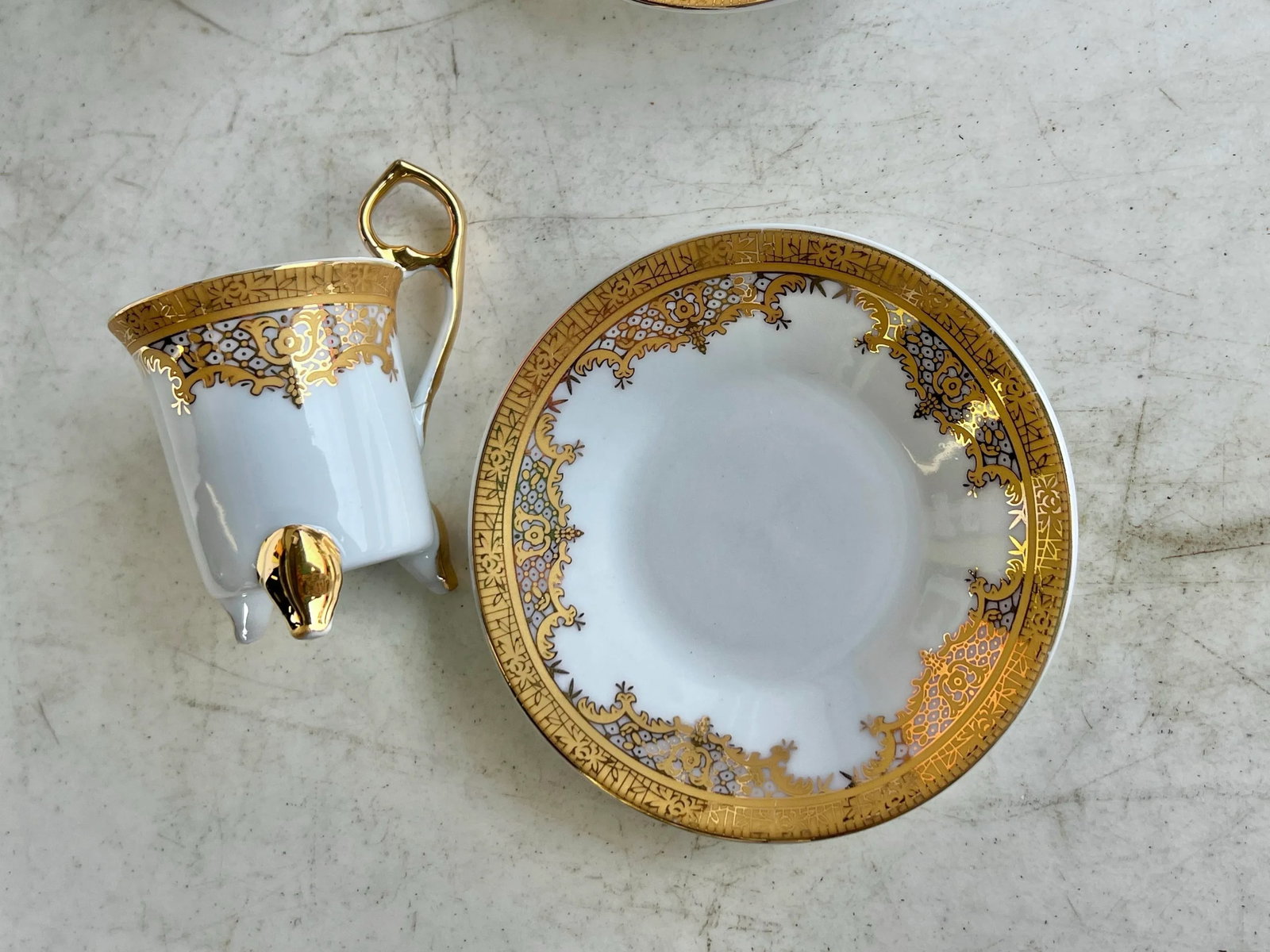 Contemporary Imperial Gold Tea Set - Set of 15 - 2