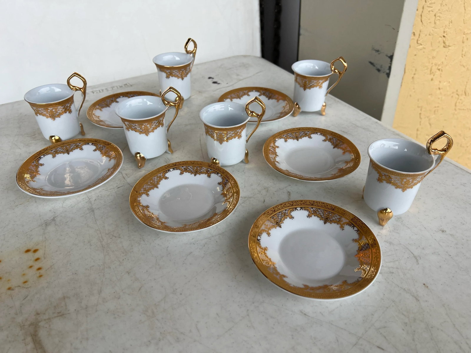 Contemporary Imperial Gold Tea Set - Set of 15 - 3
