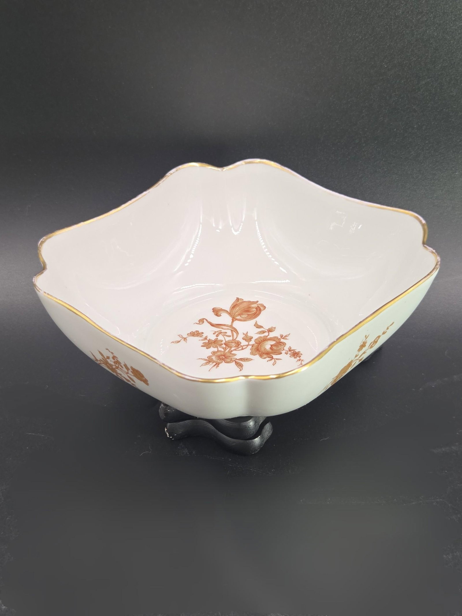 Mid 20th Century French Limoges Trinket Square Dish - 4