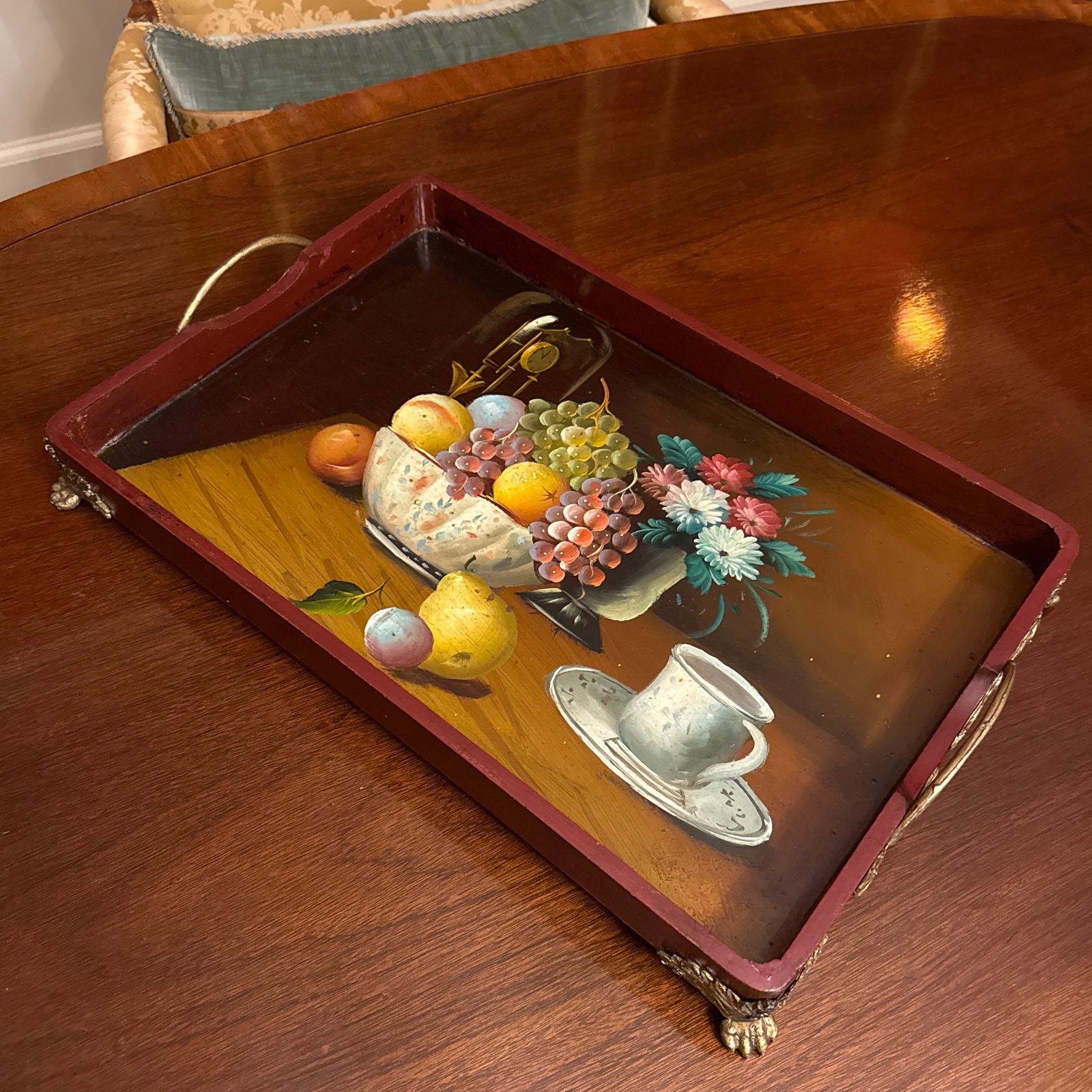 Hand Painted Tray - 4